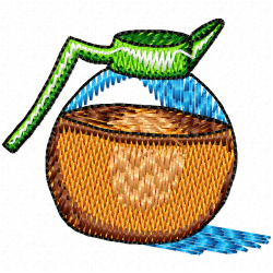 Teapots Embroidery Design 2 Teapots Embroidery Design 2